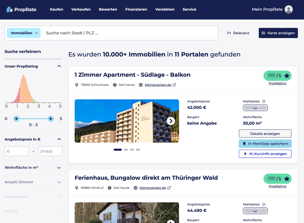 PropRate Search