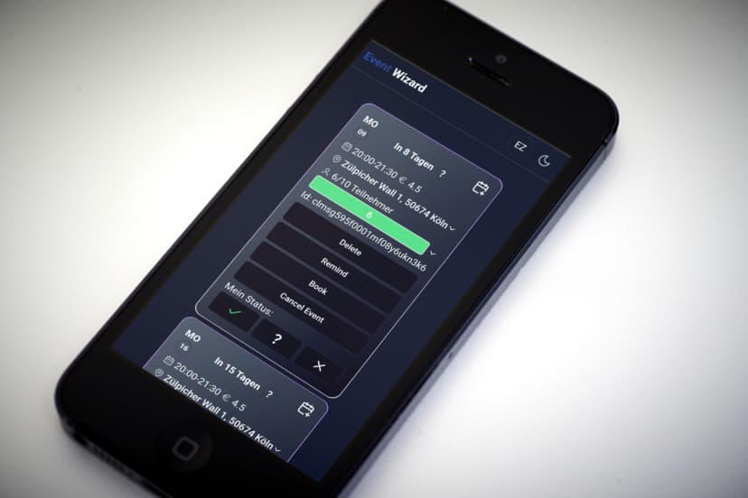 Event Wizard Kalender